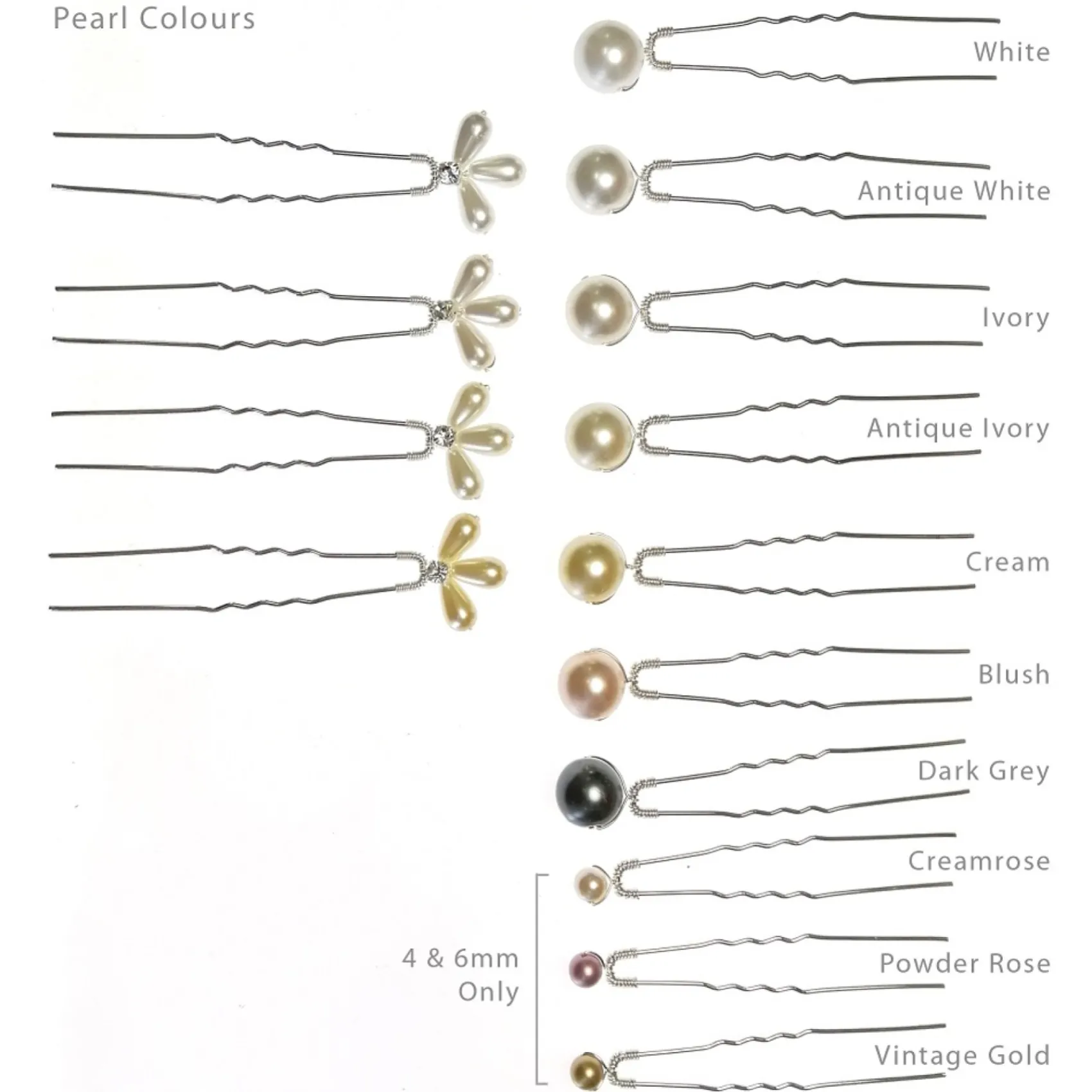 Arianna Mira Statement Perle und Kristall Tiara AR613* Perlen-haarschmuck | Silberne Haar-accessoires