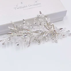 Twilight Designs Audrey Vintage inspirierte Kristall und Diamanten Haarspange* Abschlussball Haarspangen & Kämme | Vintage-kopfbedeckungen