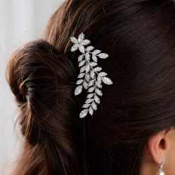 Lace & Favour Aurora Crystal Spray Hochzeit Haarkamm* Abschlussball Haarspangen & Kämme | Haarschmuck Aus Kristall