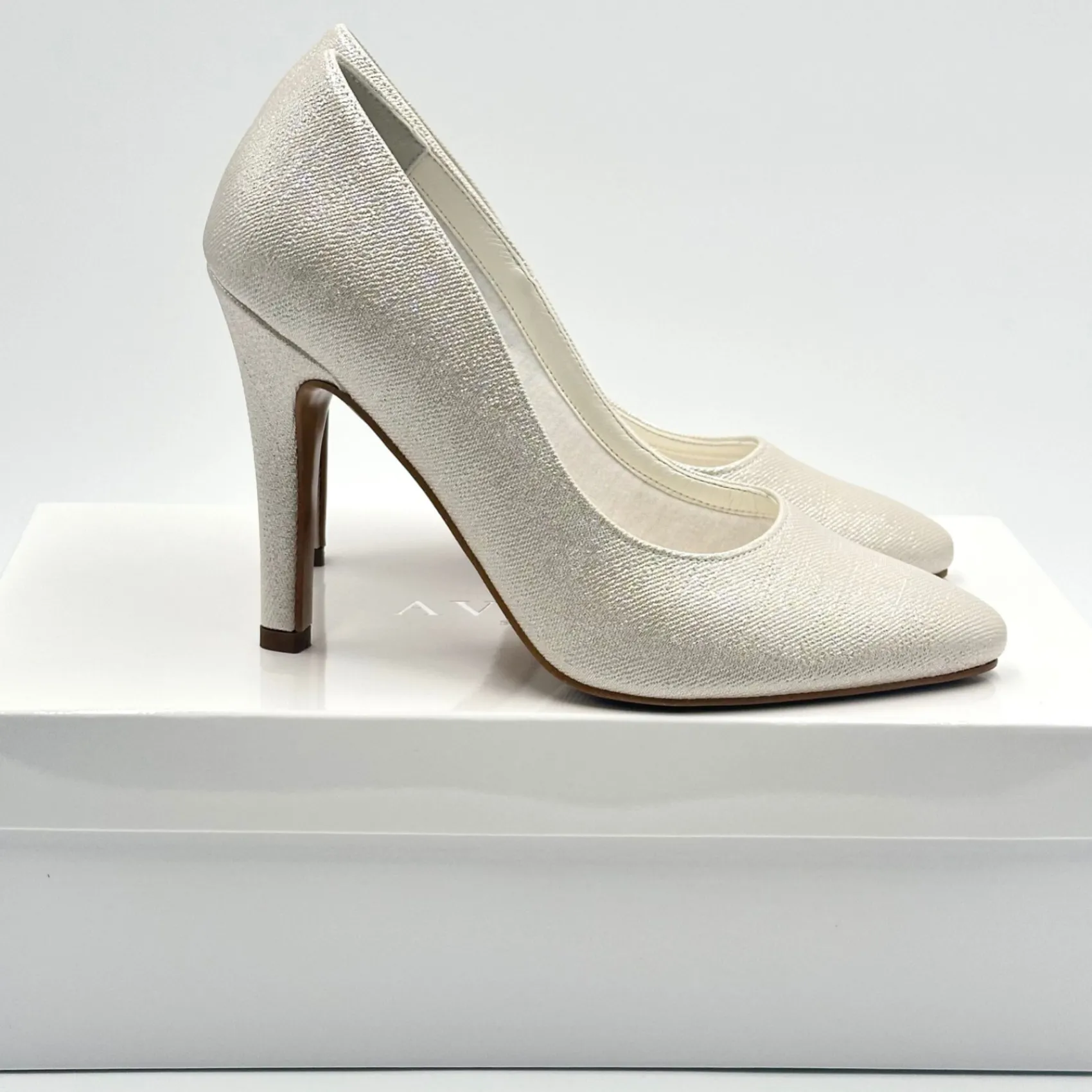 Avalia Shoes Avalia Goldy Champagner Schimmer High Heel Schuhe* Glitzernde Ballschuhe | Goldene Ballschuhe