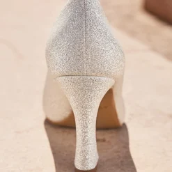 Avalia Shoes Avalia Tabatha Gold Glitter Sparkly High Heel Gericht Schuhe* Glitzernde Ballschuhe | Goldene Ballschuhe