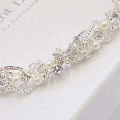 Twilight Designs Beatrice Vintage inspiriert Perlen und Perlen Stirnband* Vintage-kopfbedeckungen | Perlen-haarschmuck