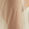 Bianco Evento Bianco einstufige Glitter Tüll Kapelle Schleier S363* Einstufige Schleier | Kapelle Länge & Kathedrale Schleier
