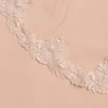 Bianco Evento Bianco Elfenbein einstufig Pailletten florale Spitze Fingertip Schleier S412* Einstufige Schleier | Fingerspitzen-schleier