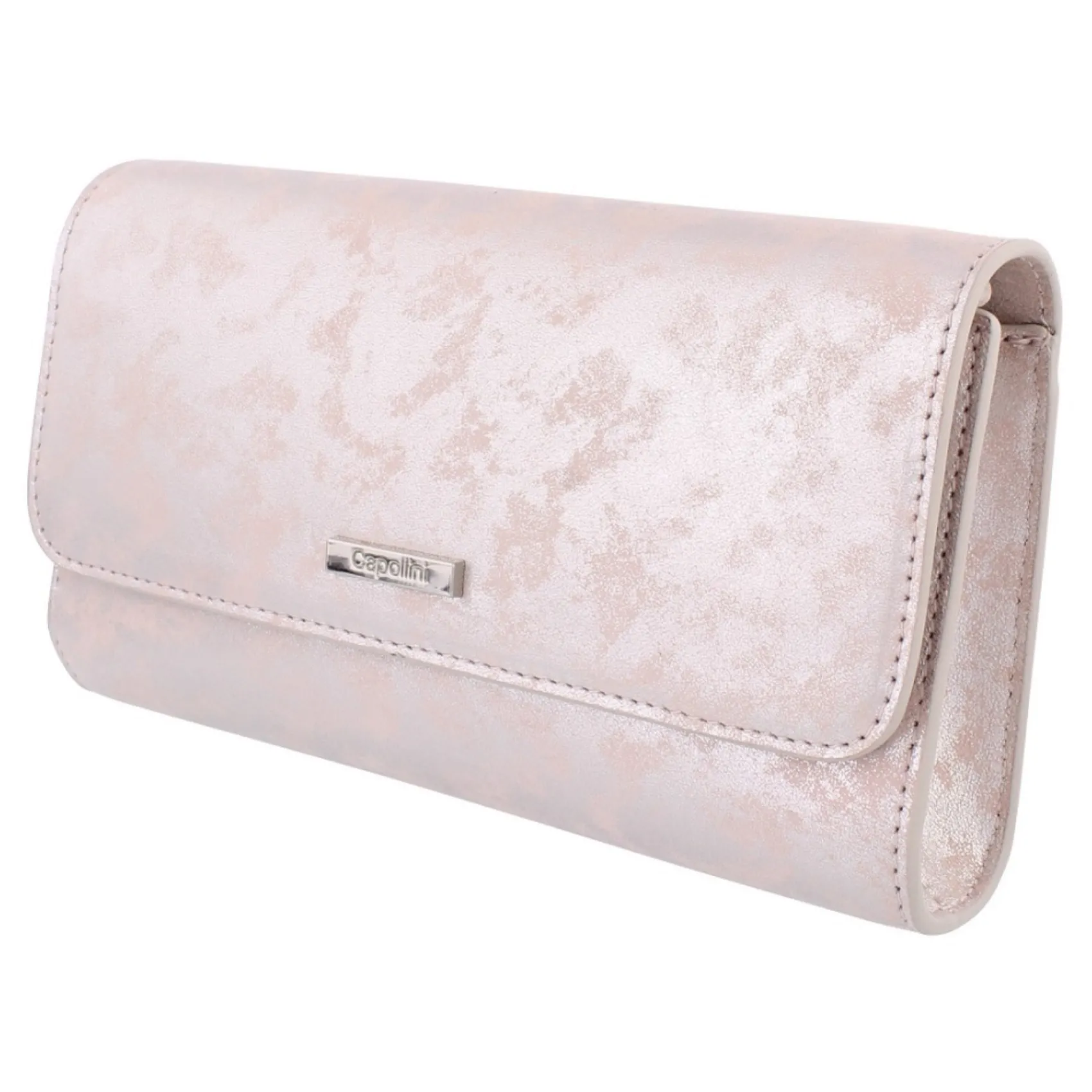 Capollini Clutch-Tasche aus Nubukleder in Rosarot* Hochzeitsgäste-taschen | Anlass Handtaschen