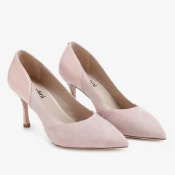 Capollini Faith Rosa Leder getäfelte spitz zulaufende Schuhe* Schuhe Für Hochzeitsgäste | Schuhe Für Die Mutter Der Braut