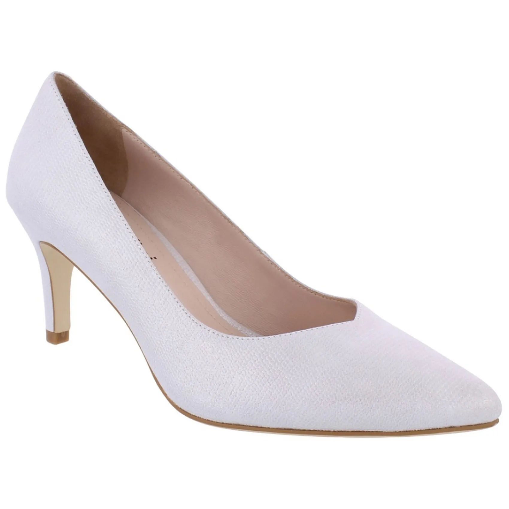 Capollini Izzy Hellgrau Nubukleder Mid Heel Court Schuhe* Schuhe Für Hochzeitsgäste | Schuhe Für Die Mutter Der Braut