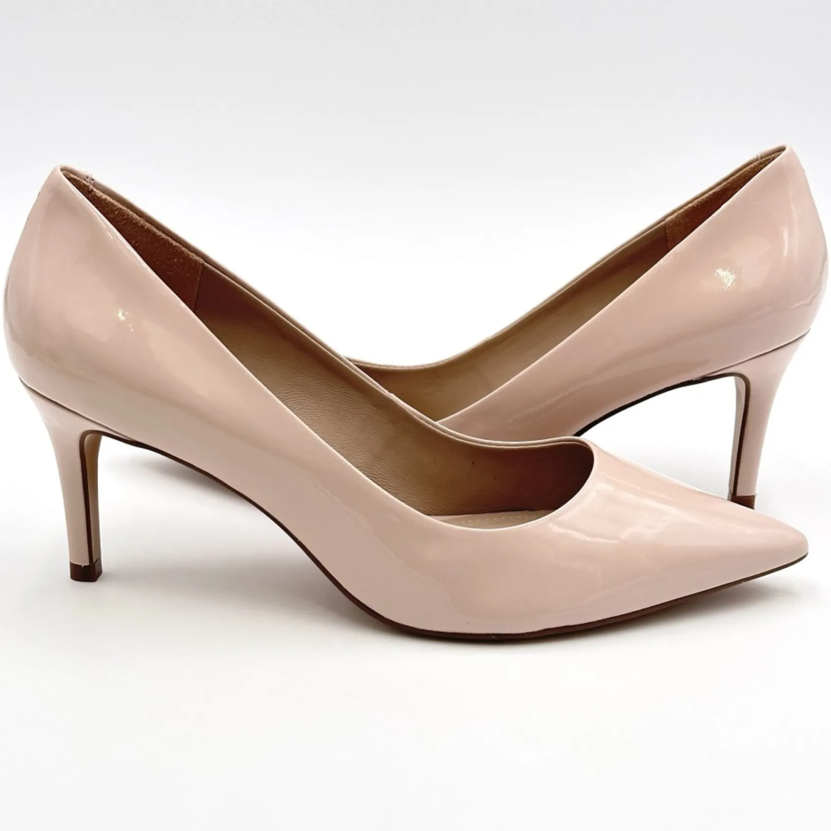 Capollini Petal Nude Pink Lackleder Spitze Pumps* Party-schuhe | Schuhe Für Hochzeitsgäste