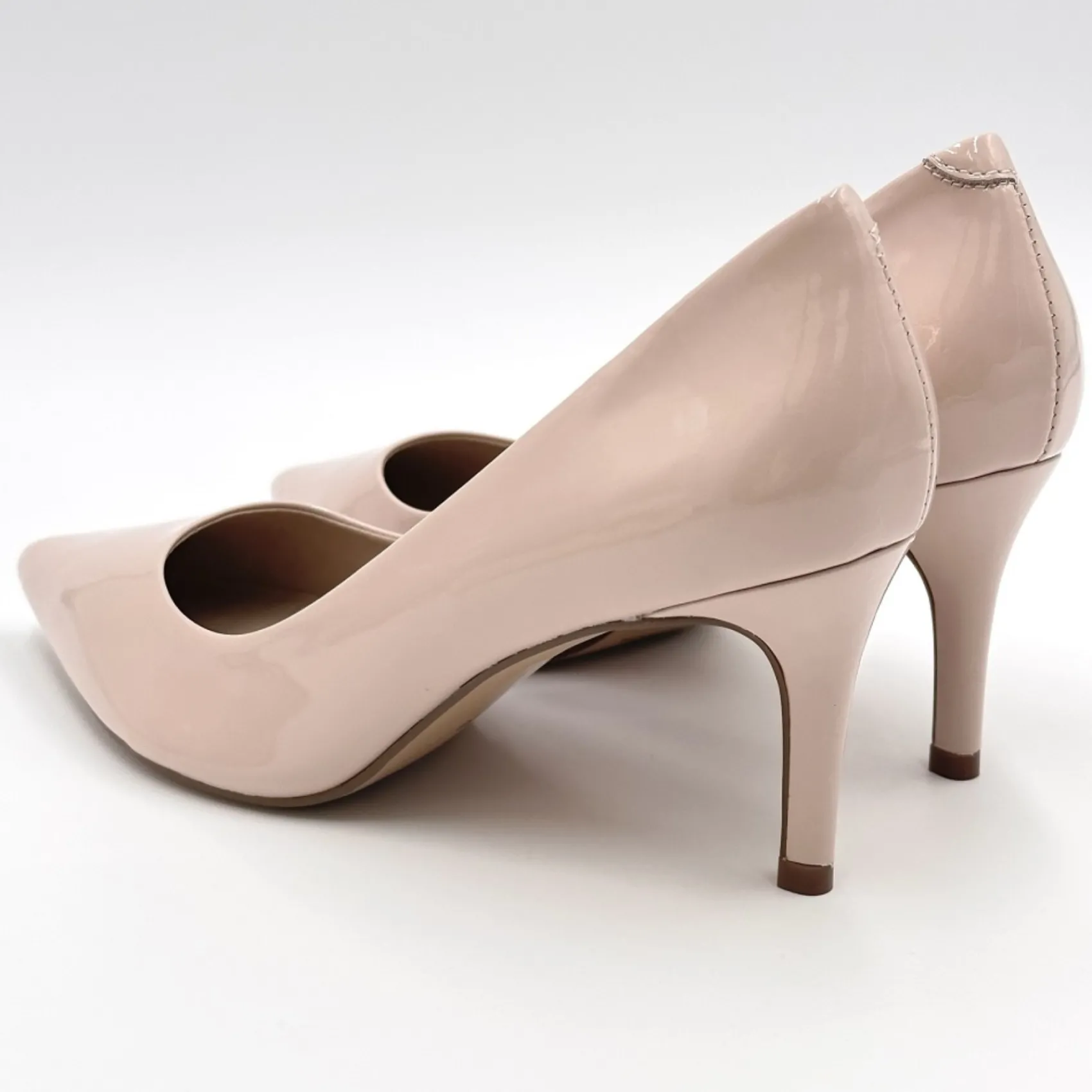 Capollini Petal Nude Pink Lackleder Spitze Pumps* Party-schuhe | Schuhe Für Hochzeitsgäste