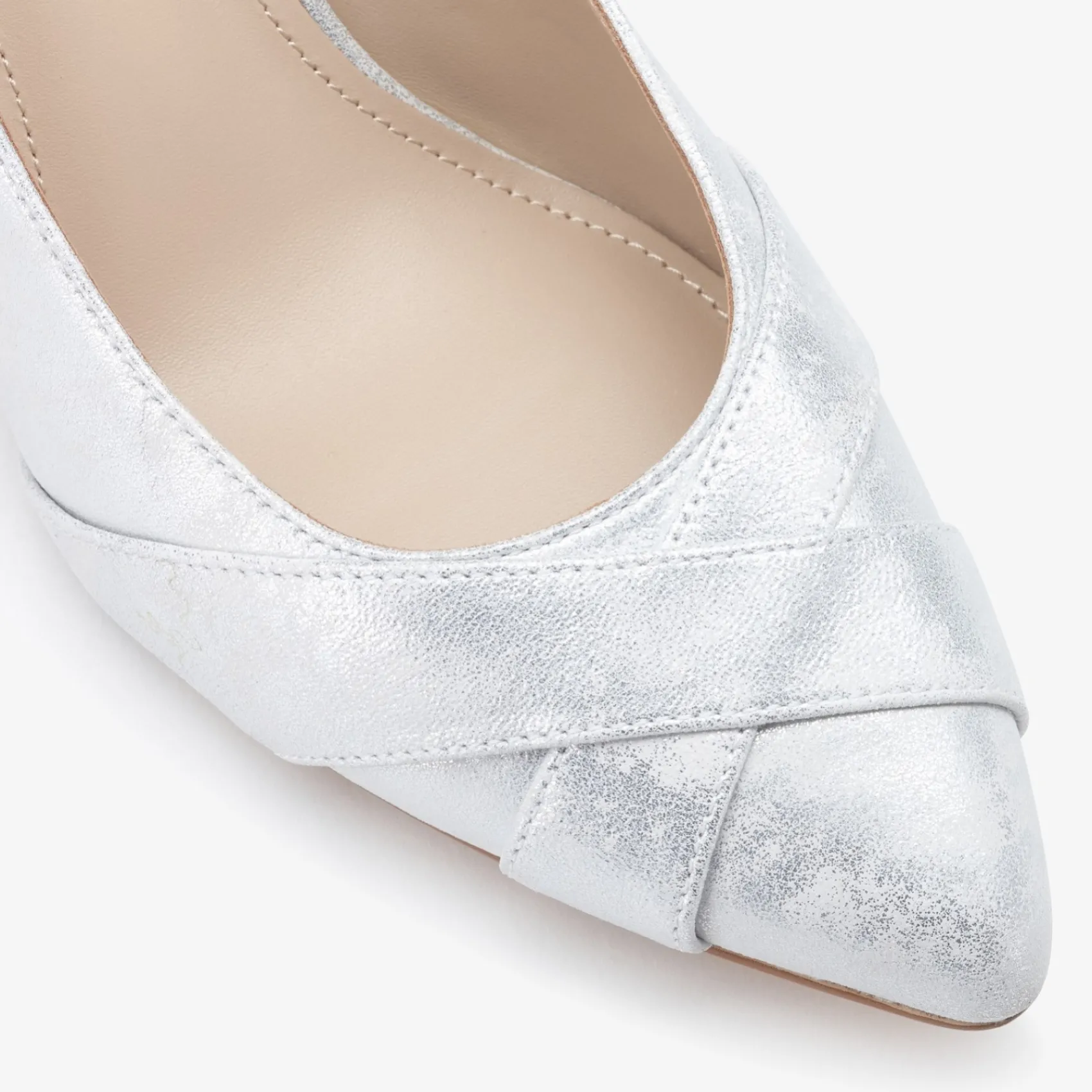 Capollini Wyona Silber Nubukleder Weite Passform Court Schuhe* Schuhe Für Hochzeitsgäste | Schuhe Für Die Mutter Der Braut