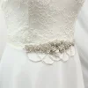 Beads & Beyond Darlington Verzierter Floraler Brautgürtel mit Perlenvorhängen* Brautkleid Gürtel