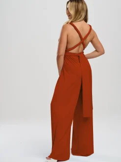 Lace & Favour Emily Rose Rust Multiway Brautjungfer Jumpsuit* Multiway-jumpsuits
