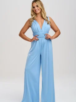 Lace & Favour Emily Rose Staubblau Multiway Brautjungfer Jumpsuit* Multiway-jumpsuits