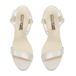 Freya Rose Gigi Elfenbeinfarbene Wildleder-Sandalen mit klobigem Plateau* Schuhe Für Hochzeitsgäste | Hochzeitsschuhe