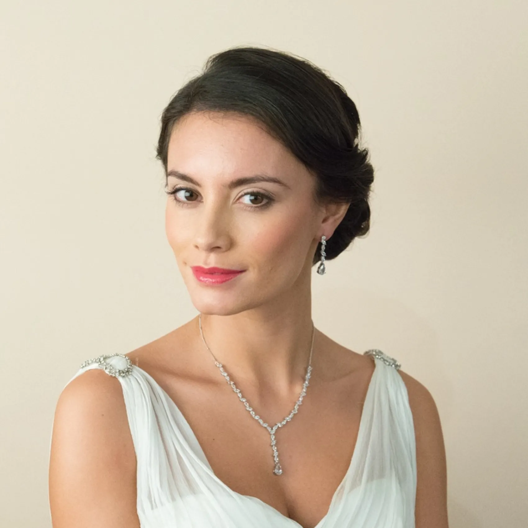 Ivory & Co Ivory and Co Andorra Cubic Zirkonia Hochzeit Ohrringe* Silberner Abschlussball-schmuck | Abschlussball-ohrringe