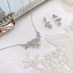 Ivory & Co Ivory and Co Aphrodite Silber Brautschmuck Set* Geschenke Für Die Mutter Des Bräutigams | Geschenke Für Die Mutter Der Braut