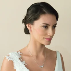 Ivory & Co Ivory and Co Aphrodite Silber Brautschmuck Set* Geschenke Für Die Mutter Des Bräutigams | Geschenke Für Die Mutter Der Braut