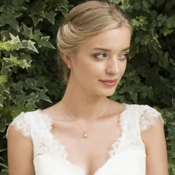 Ivory & Co Ivory and Co Balmoral Gold Kristall-Ohrstecker* Goldener Abschlussball-schmuck | Abschlussball-ohrringe