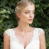 Ivory & Co Ivory and Co Balmoral Rose Gold Kristall-Ohrstecker* Geschenke Für Brautjungfern | Kristall-hochzeitsschmuck
