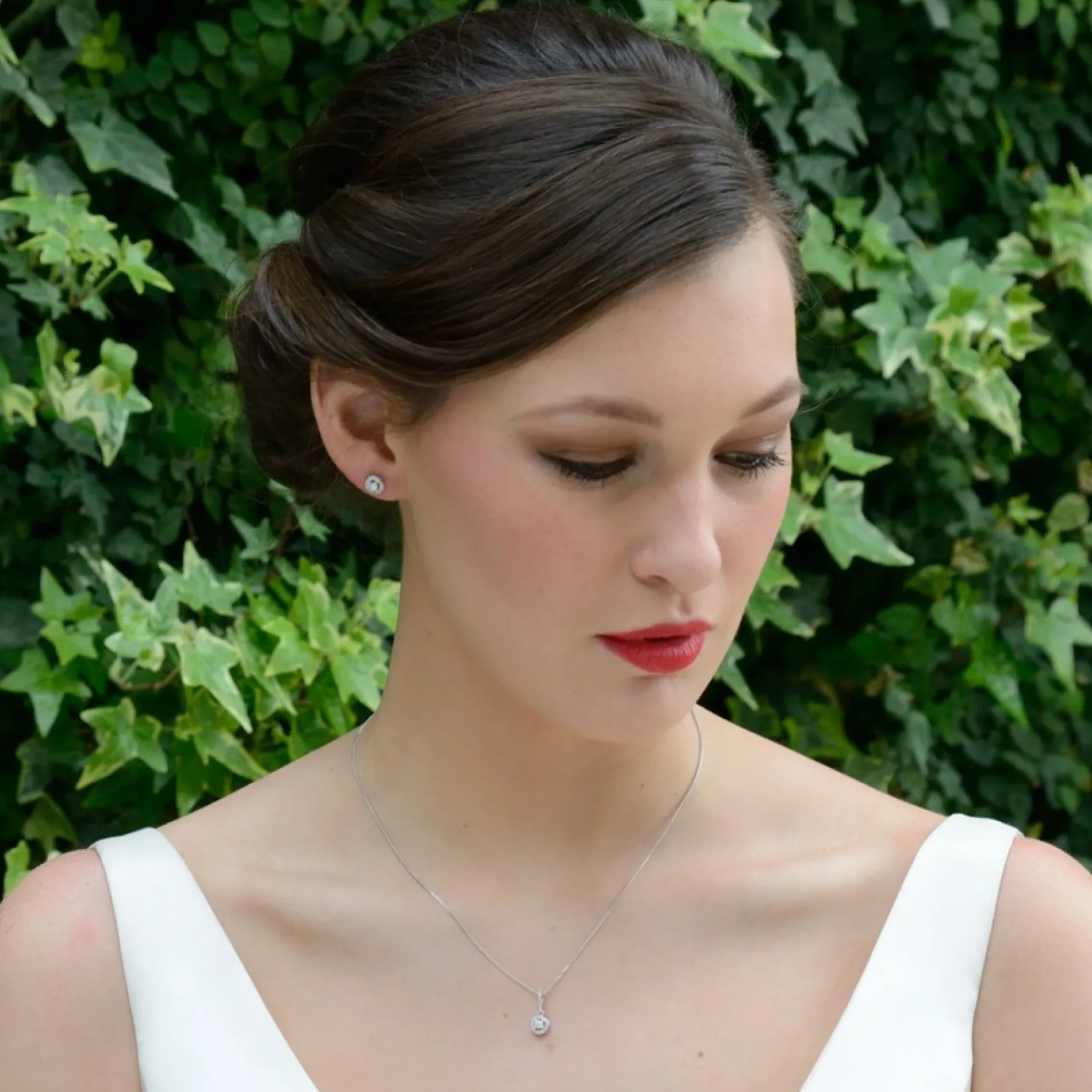 Ivory & Co Ivory and Co Balmoral Silber Hochzeitsschmuck Set* Silberner Abschlussball-schmuck | Abschlussball-schmuck-sets