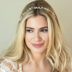 Ivory & Co Ivory and Co Bohemia Rose Gold Zarte Perle und Kristall Haarstrang* Geschenke Für Brautjungfern | Geschenke Für Die Braut