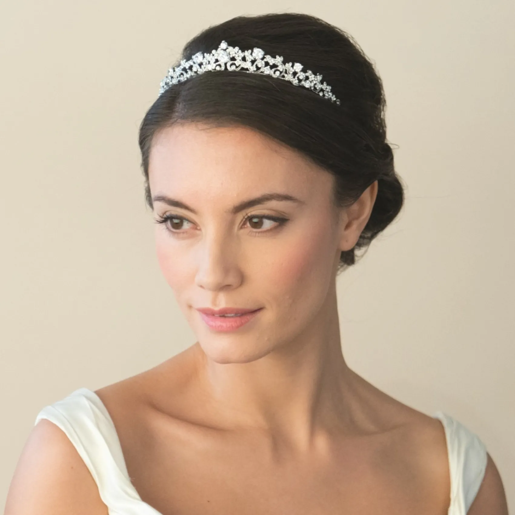 Ivory & Co Ivory and Co Clementine Kristall verschönert Hochzeit Tiara* Vintage-kopfbedeckungen | Haarschmuck Aus Kristall
