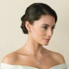 Ivory & Co Ivory and Co Eternity Kristall-Anhänger Halskette* Abschlussball-halsketten | Silberner Abschlussball-schmuck
