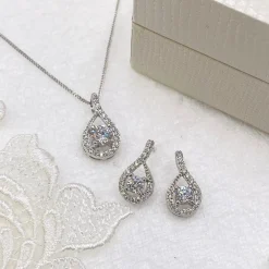 Ivory & Co Ivory and Co Eternity Kristall Brautschmuck Set* Geschenke Für Brautjungfern | Geschenke Für Die Braut