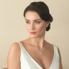 Ivory & Co Ivory and Co Hampton Cubic Zirkonia Anhänger Halskette* Silberner Abschlussball-schmuck | Abschlussball-halsketten