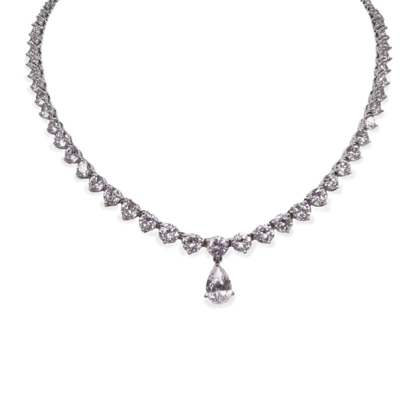 Ivory & Co Ivory and Co Imperial Cubic Zirkonia Hochzeit Halskette* Geschenke Für Die Braut | Kristall-hochzeitsschmuck