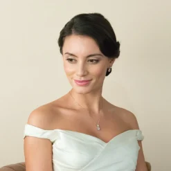 Ivory & Co Ivory and Co Imperial Cubic Zirkonia Hochzeit Ohrringe* Silberner Abschlussball-schmuck | Abschlussball-ohrringe