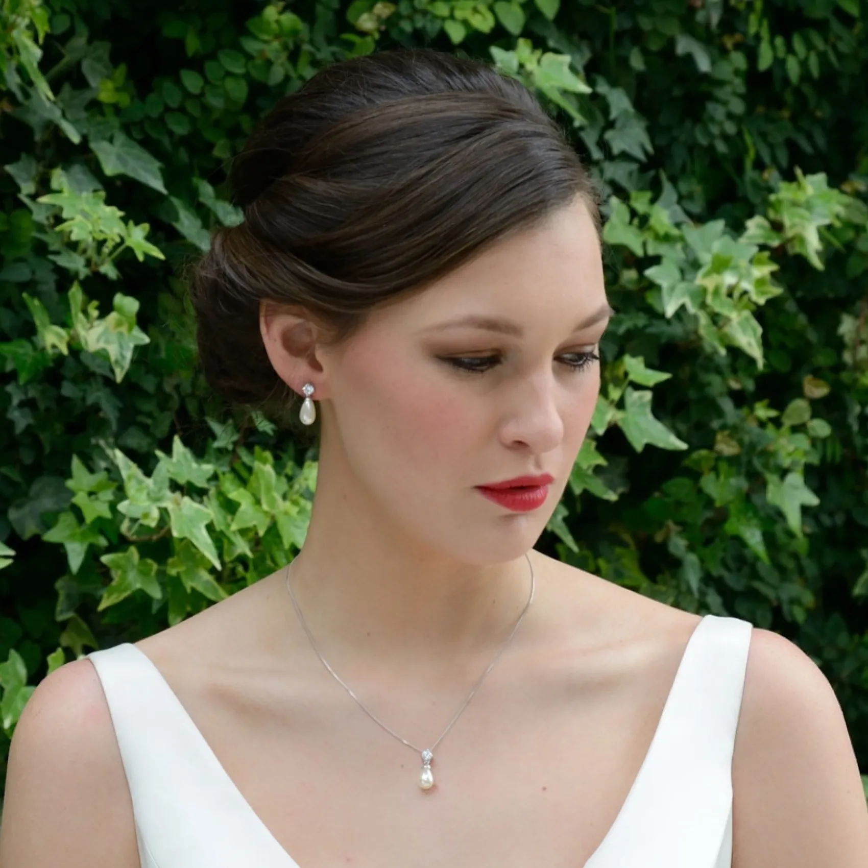 Ivory & Co Ivory and Co Imperial Perlen Anhänger Halskette* Geschenke Für Brautjungfern | Geschenke Für Die Braut