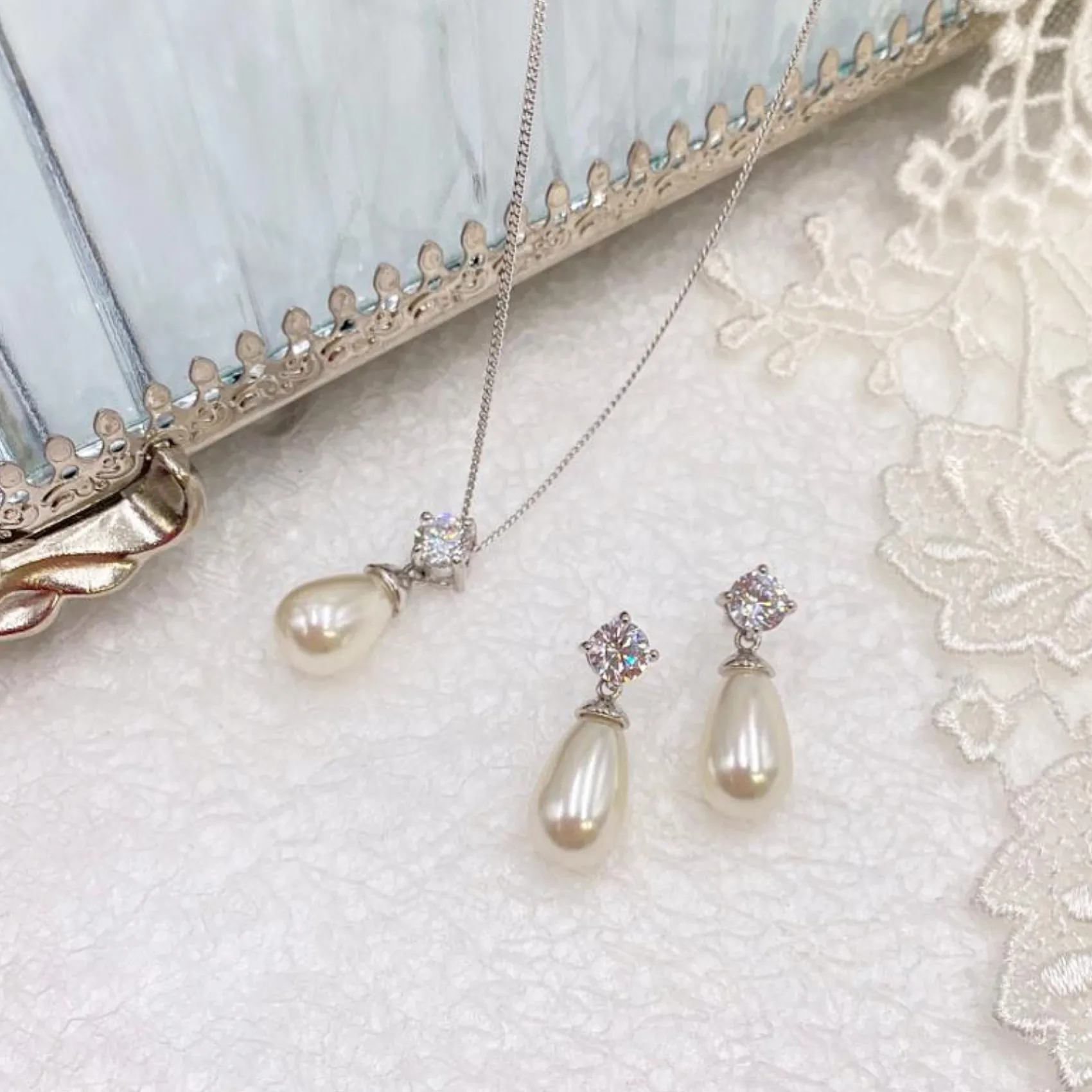 Ivory & Co Ivory and Co Imperial Perle Brautschmuck Set* Geschenke Für Die Mutter Des Bräutigams | Geschenke Für Die Mutter Der Braut