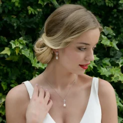 Ivory & Co Ivory and Co Lissabon Perle Tropfen Hochzeit Ohrringe* Geschenke Für Brautjungfern | Perlen-hochzeitsschmuck