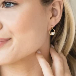 Ivory & Co Ivory and Co Memphis Gold Hängende Perlenohrringe* Geschenke Für Brautjungfern | Perlen-hochzeitsschmuck