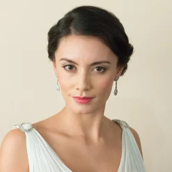 Ivory & Co Ivory and Co Mondsüchtig Kristall Hochzeit Ohrringe* Silberner Abschlussball-schmuck | Abschlussball-ohrringe