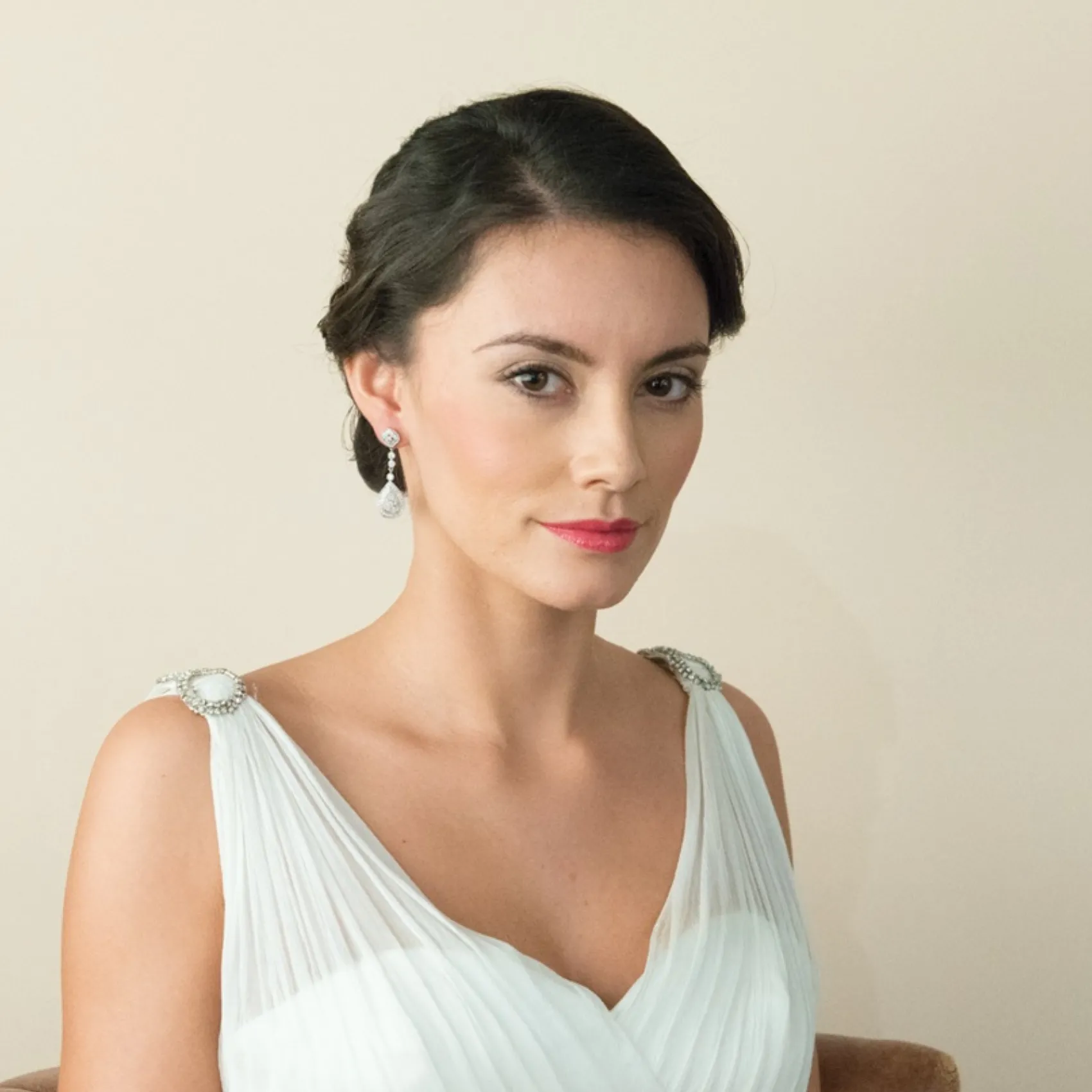 Ivory & Co Ivory and Co Mondsüchtig Kristall Hochzeit Ohrringe* Silberner Abschlussball-schmuck | Abschlussball-ohrringe