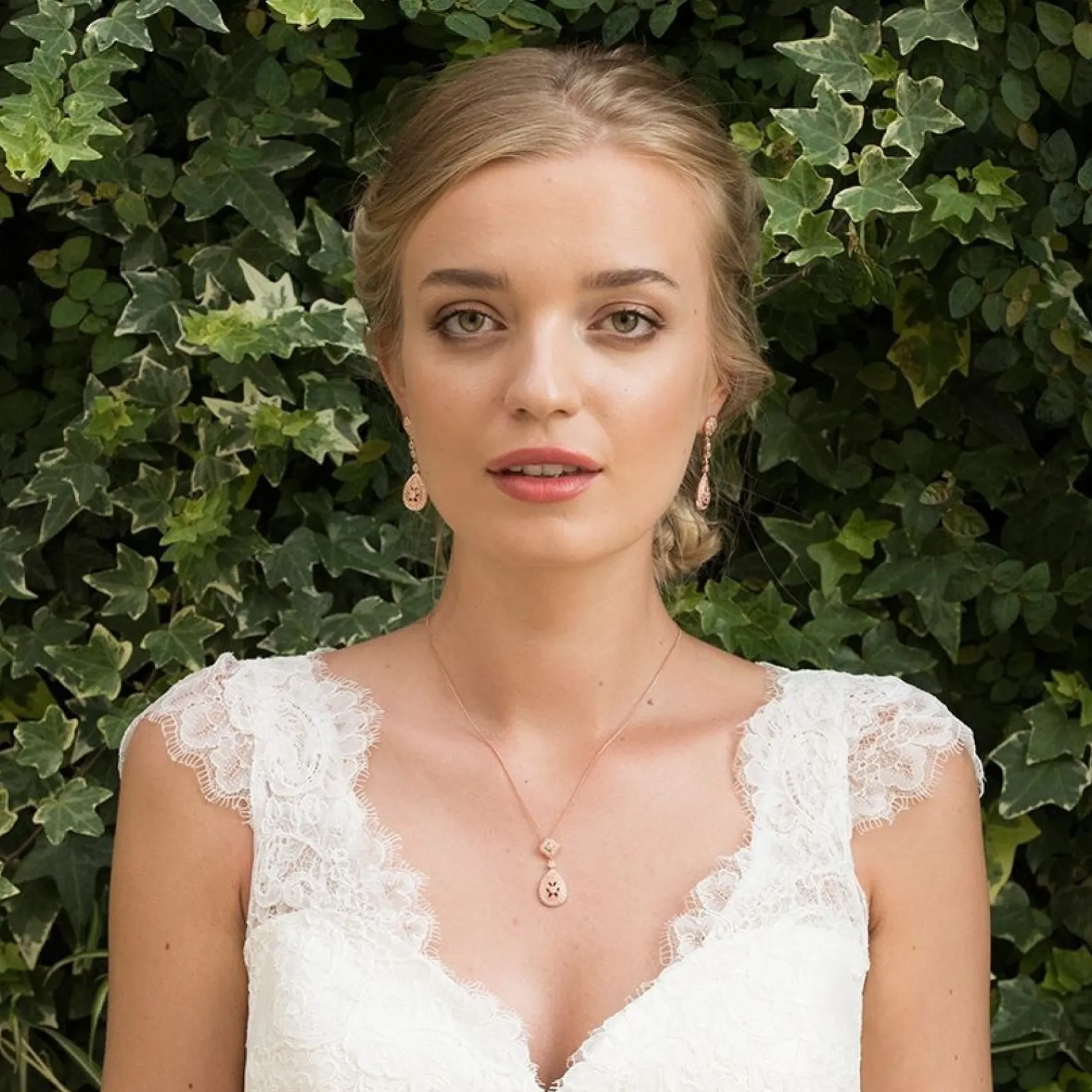 Ivory & Co Ivory and Co Mondsüchtig Rose Gold Kristall Hochzeit Ohrringe* Geschenke Für Die Braut | Vintage Hochzeitsschmuck