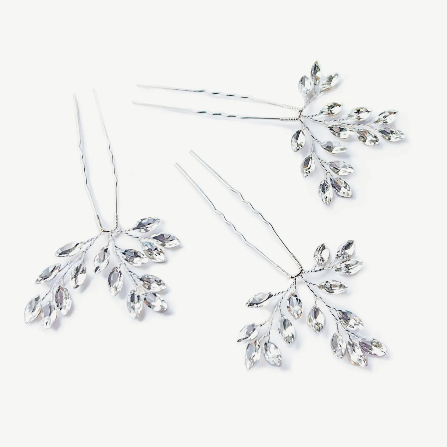 Ivory & Co Ivory and Co Moonspray Silber Kristallspray Haarnadel Set* Abschlussball Haarspangen & Kämme | Haarschmuck Aus Kristall