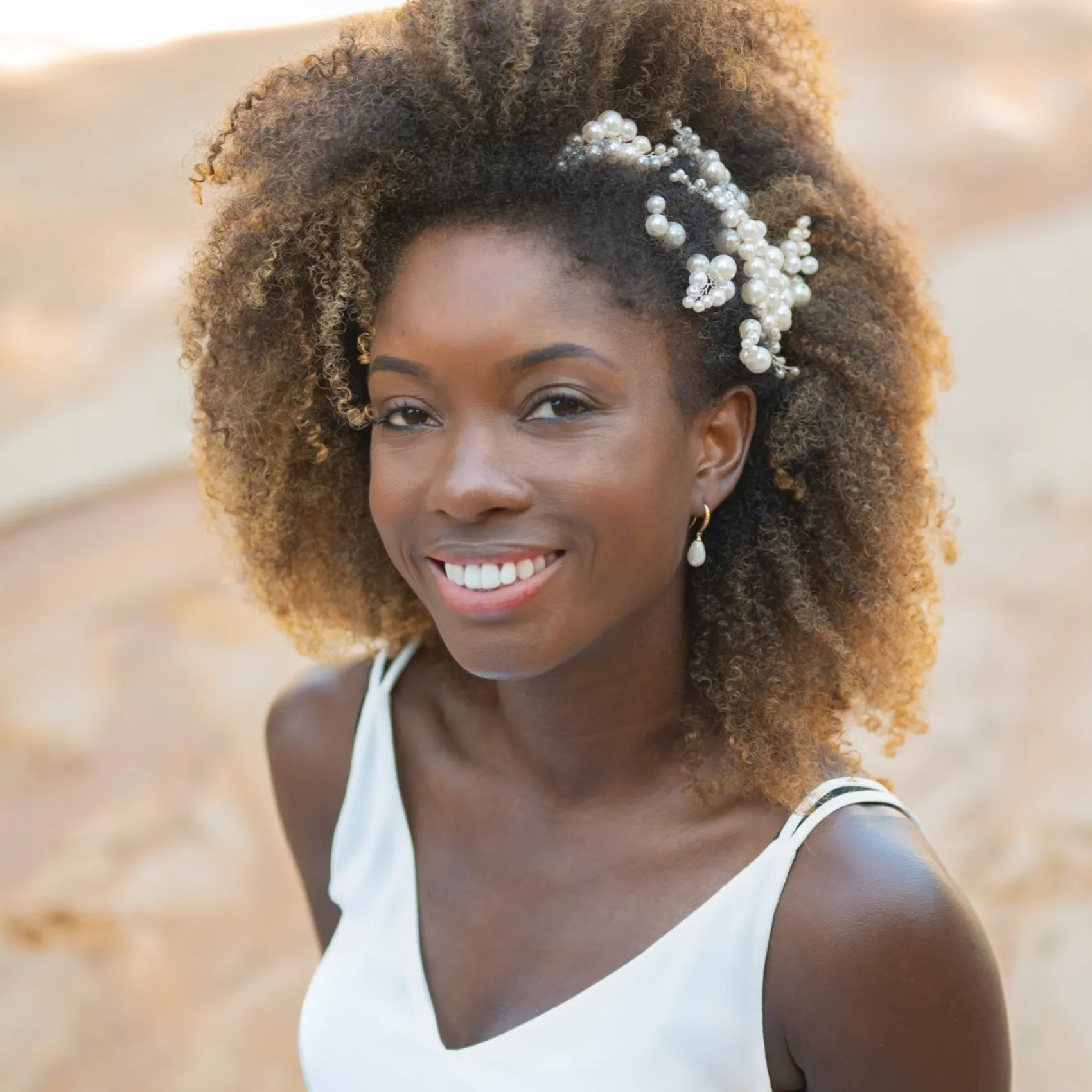 Ivory & Co Ivory and Co Pearl Haze Silber Kamm und Haarnadel Set* Perlen-haarschmuck | Silberne Haar-accessoires