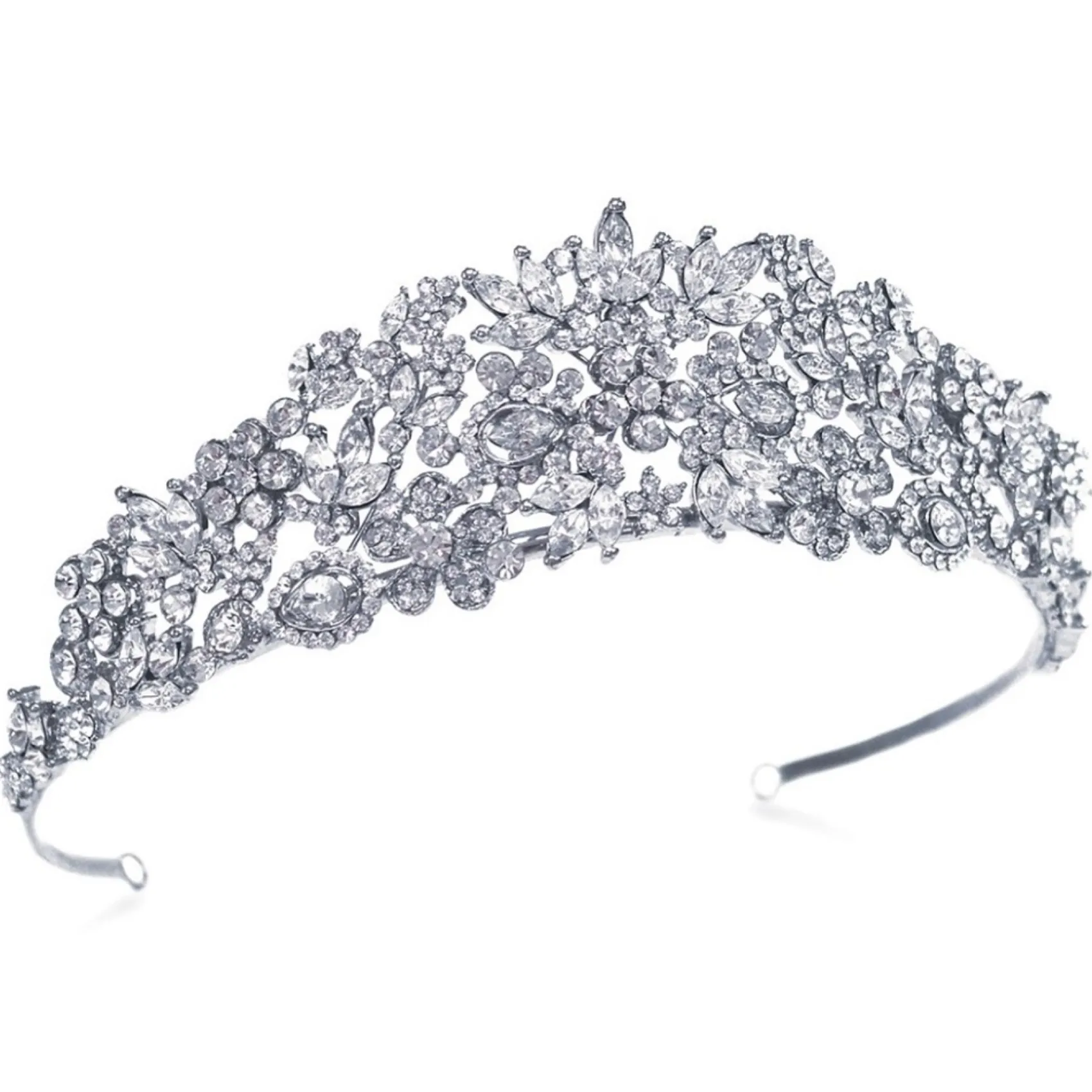 Ivory & Co Ivory and Co Prinzessin Gnade Kristall verschönert Tiara* Vintage-kopfbedeckungen | Haarschmuck Aus Kristall