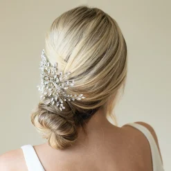 Ivory & Co Ivory and Co Serenade Silber Statement Kristall Spray Hochzeit Haarspange* Abschlussball Haarspangen & Kämme | Haarschmuck Aus Kristall