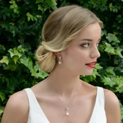 Ivory & Co Ivory and Co Serrano Perlentropfen-Ohrringe zur Hochzeit* Geschenke Für Brautjungfern | Geschenke Für Die Braut