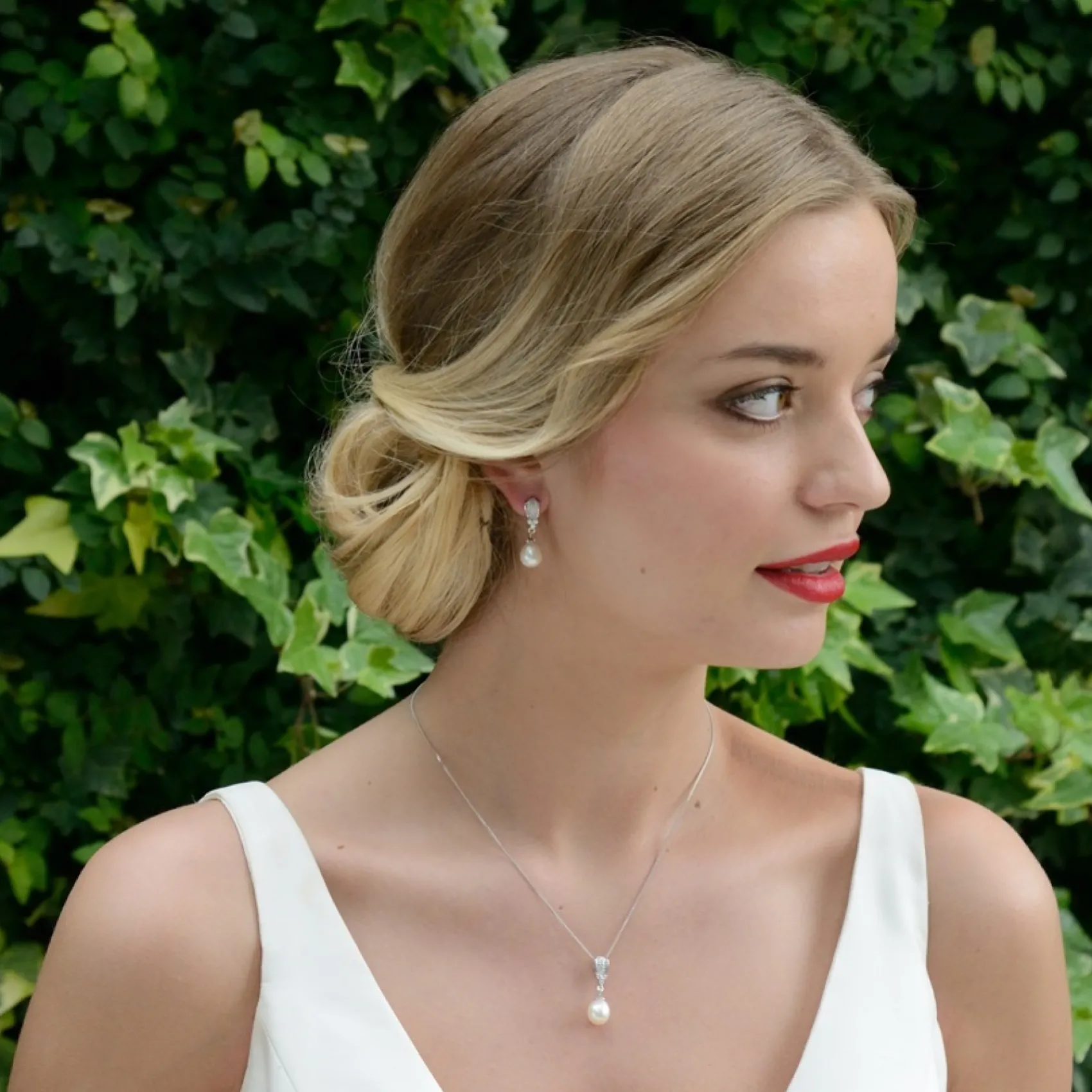 Ivory & Co Ivory and Co Serrano Perlentropfen-Ohrringe zur Hochzeit* Geschenke Für Brautjungfern | Geschenke Für Die Braut
