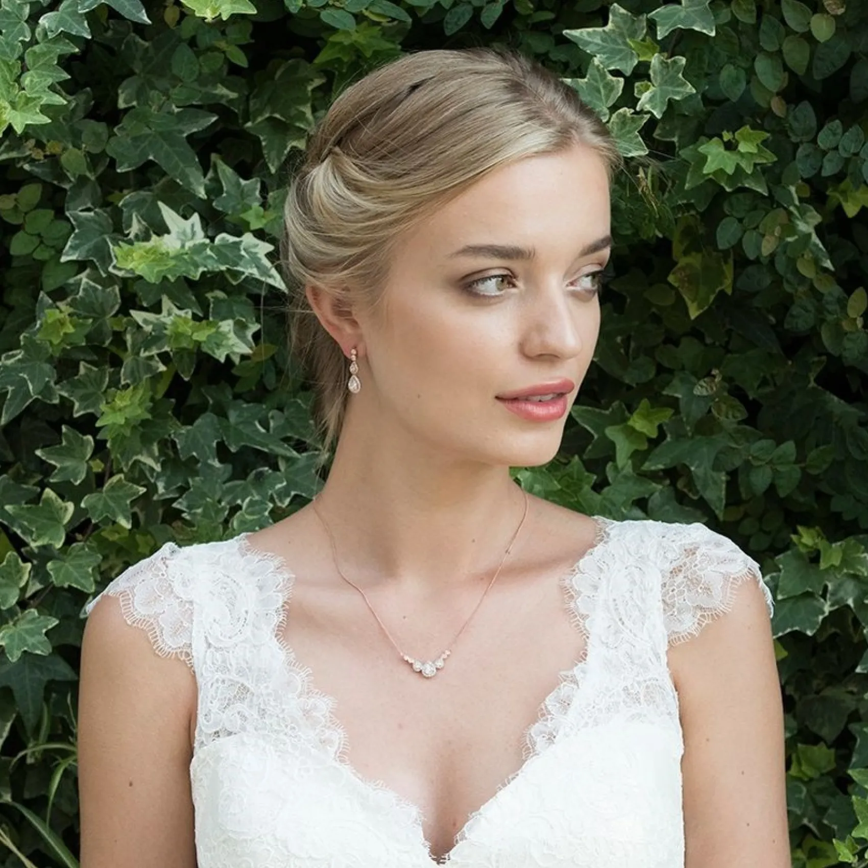 Ivory & Co Ivory and Co Sorbonne Rose Gold Brautschmuck Set* Geschenke Für Brautjungfern | Geschenke Für Die Braut