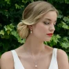 Ivory & Co Ivory and Co Stockholm Perlen-Anhänger-Halskette* Geschenke Für Brautjungfern | Vintage Hochzeitsschmuck