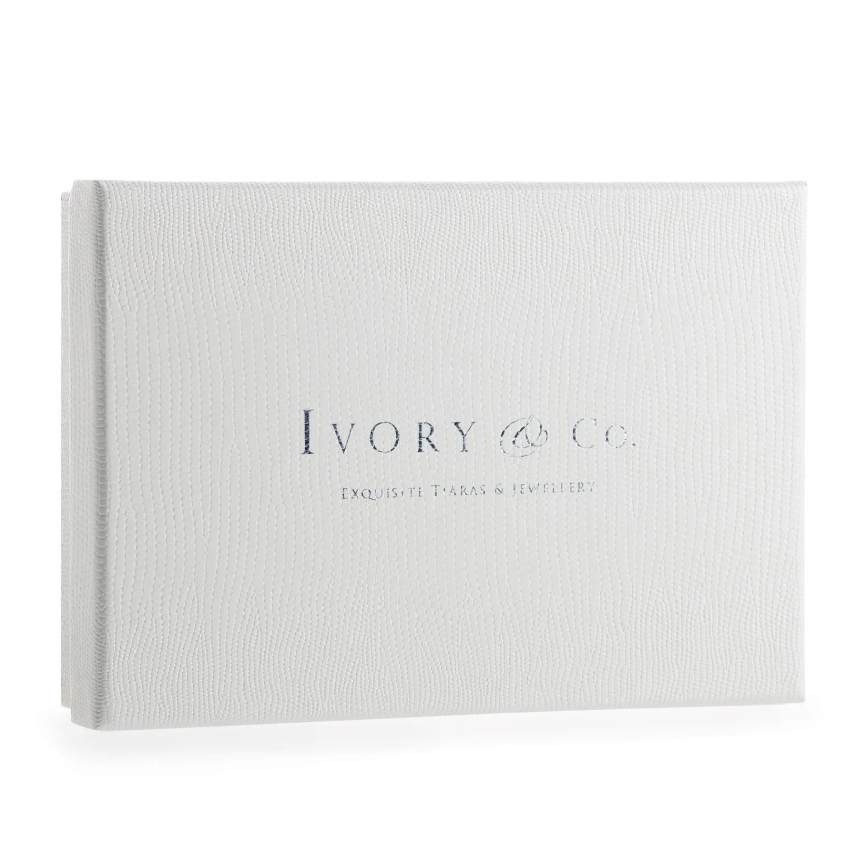 Ivory & Co Ivory and Co Summer Breeze Silber emaillierte Blatt und Perle Sprig Clip* Perlen-haarschmuck | Silberne Haar-accessoires