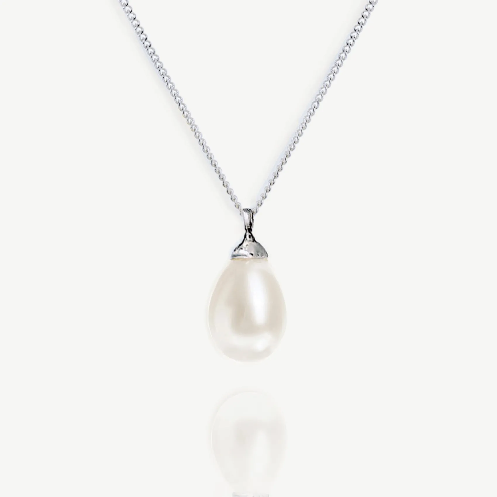 Ivory & Co Ivory and Co Westbury Silber Perle Tropfen Anhänger* Geschenke Für Die Mutter Des Bräutigams | Geschenke Für Die Mutter Der Braut