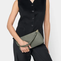 Katie Loxton Asha Graphitgrün Handgelenkstasche* Hochzeitsgäste-taschen