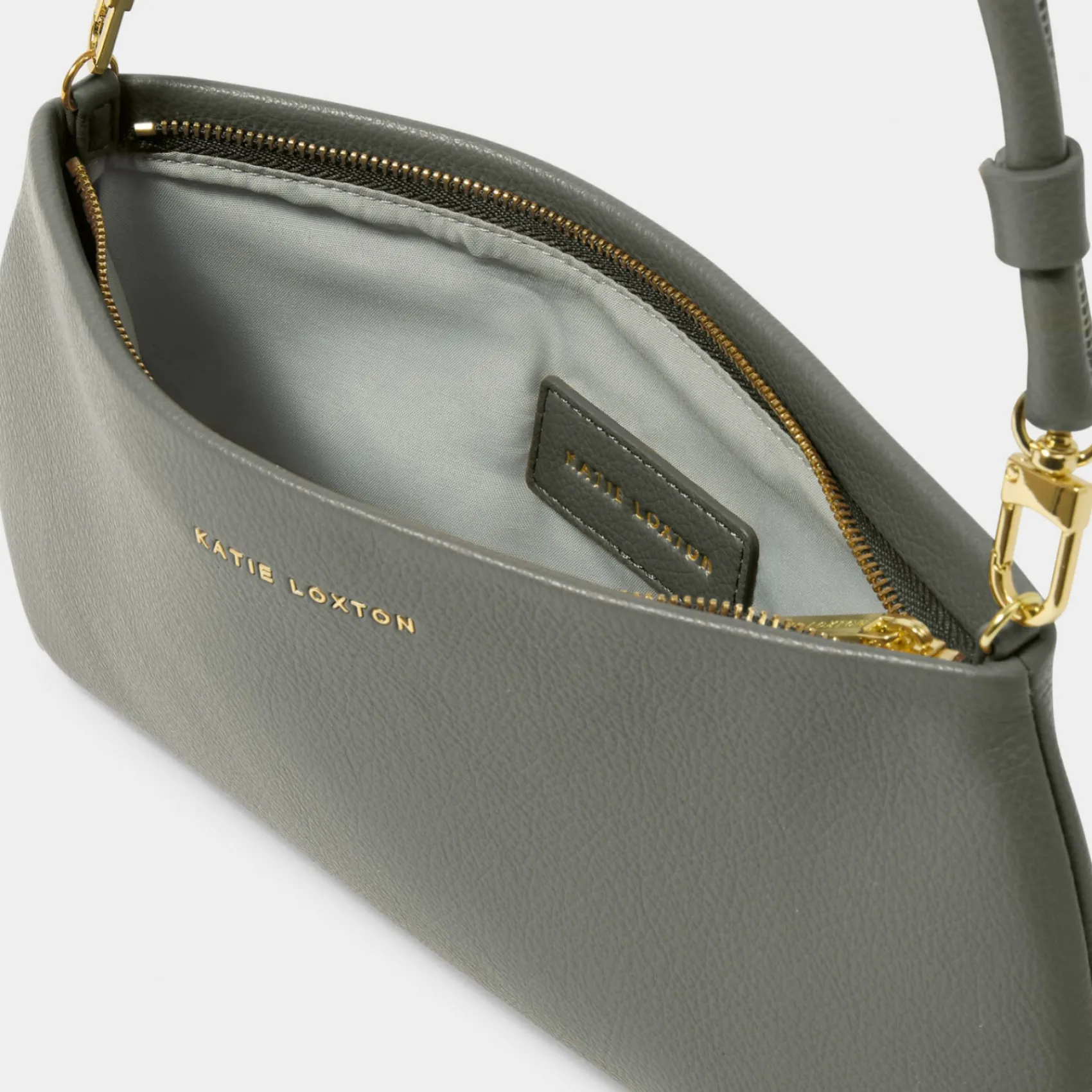 Katie Loxton Asha Graphitgrün Handgelenkstasche* Hochzeitsgäste-taschen